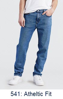 Levi's Men's 541 Athletic Fit Jeans at Dave's New York