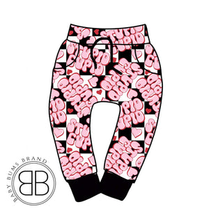 RTS CHECKERED STUPID CUPID LUCAS JOGGERS - tristanrobin 