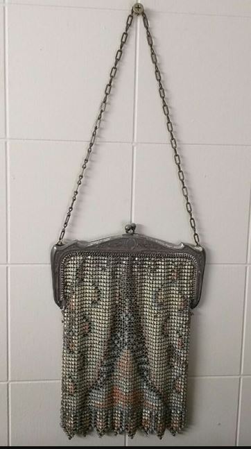 chain mail purse antique