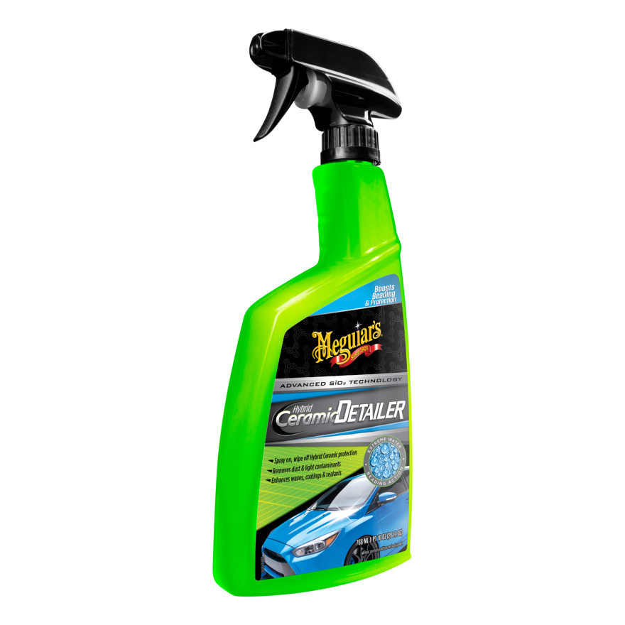 Meguiar's Quik Detailer, Mist & Wipe Car Detailing Spray, Clear Light  Contaminants and Boost Shine with a Quick Detailer Spray that Keeps Paint  and