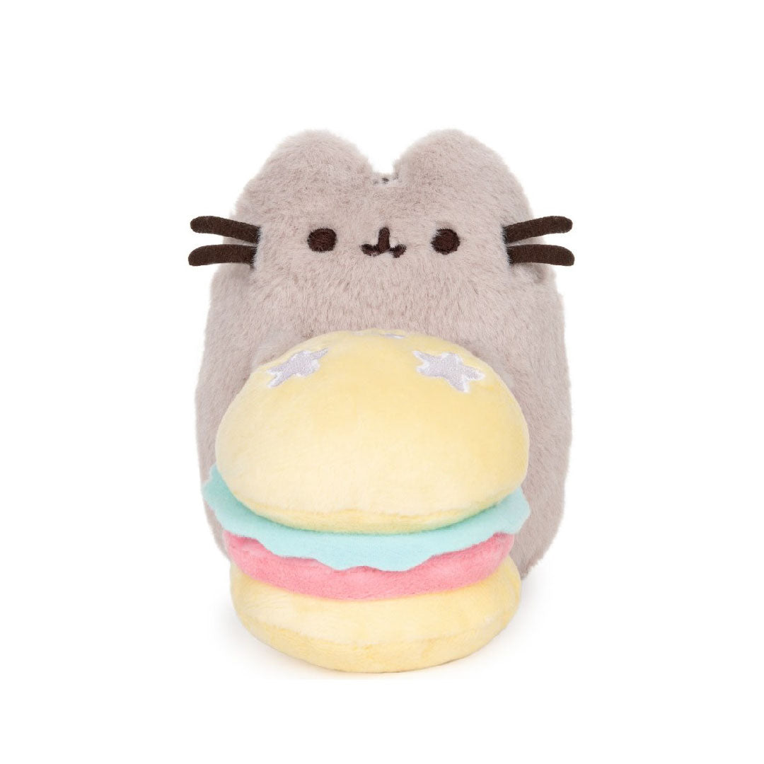 hamburger cat plush