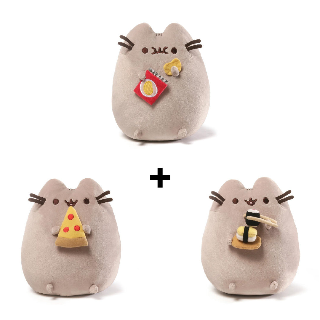 pusheen sushi plush