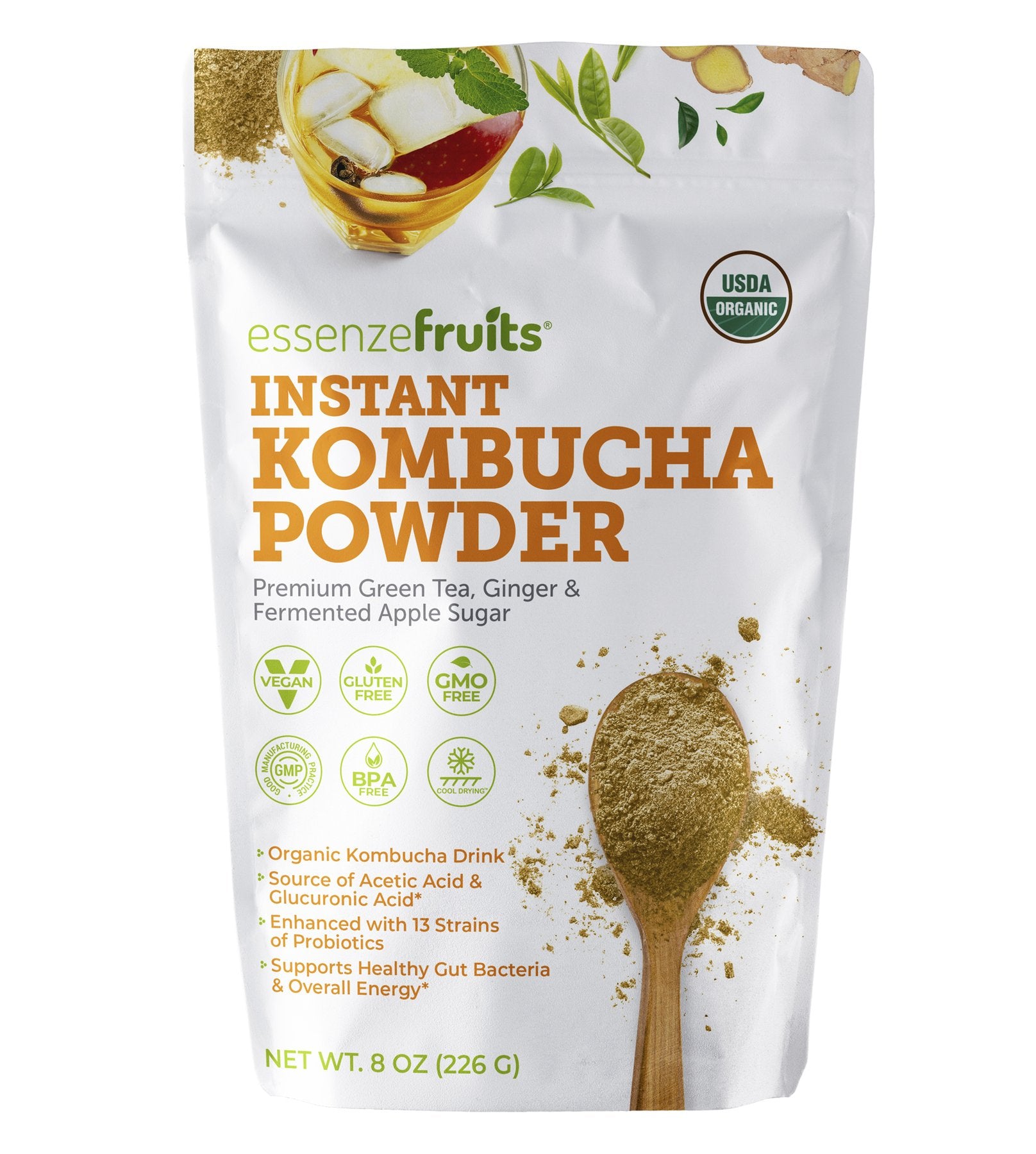 instant kombucha powder