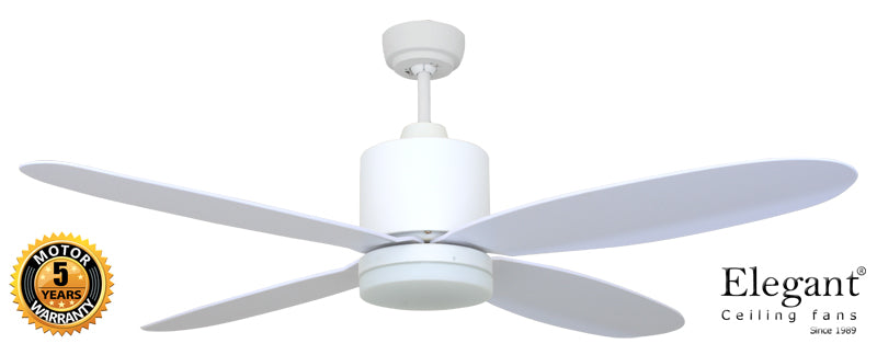 44 in white ceiling fan