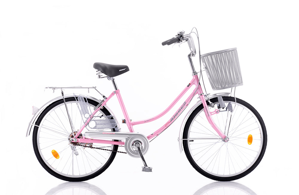 pink city bike