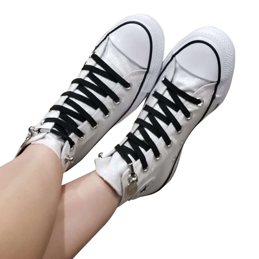 how to tie converse laces without bow