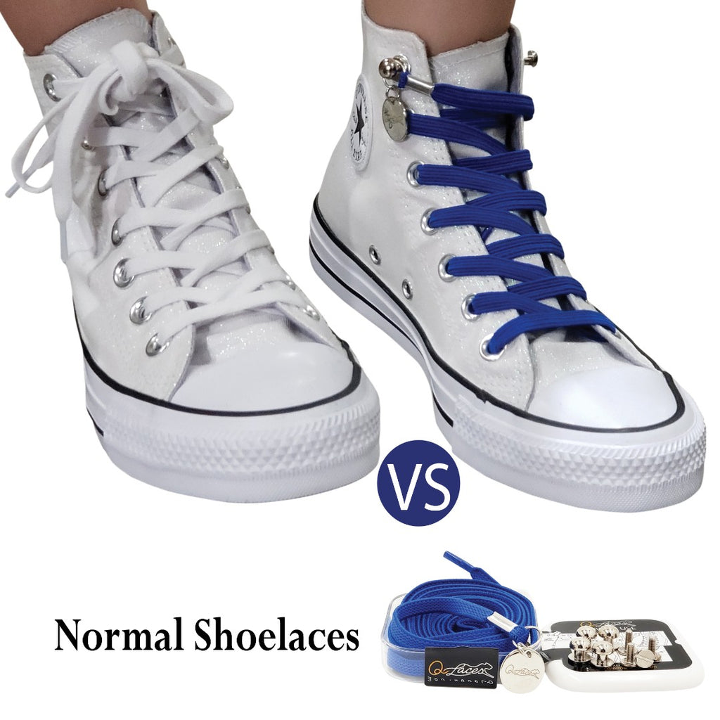 No Tie Shoelaces for Converse Shoe – QLaces