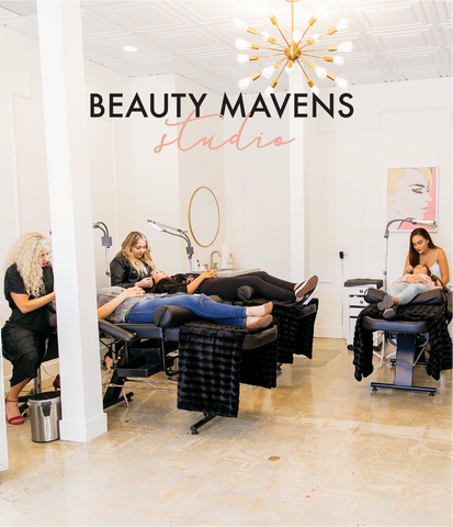 Beauty Studio, Beauty Mavens Collective, located Salt Lake City. Services include lashes, brows, waxing, teeth whitening & more!