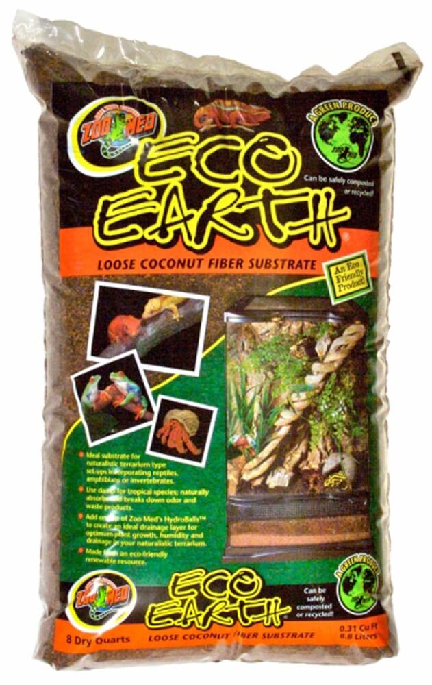 Zoo Med Eco Earth Loose Coconut Fiber Substrate 24 Dry Quarts 