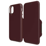EFM Monaco D3O Leather Wallet Case Armour|For iPhone 11 Pro Max - Mulberry