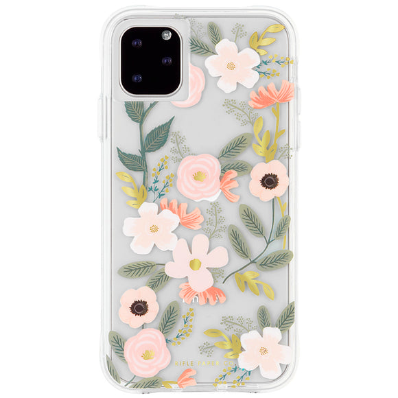 Case-Mate Rifle Paper Case|For iPhone 11 Pro Max - Wild Flowers