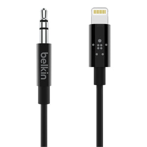 Belkin Audio Cable with Lightning Connector|For Apple devices - Black