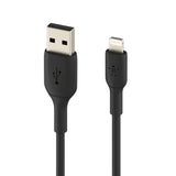 Belkin BoostCharge Lightning to USB-A Cable  1m|For Apple Devices - Black