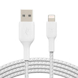 Belkin BoostCharge Lightning to USB-A 2M Cable |For Apple Devices - White