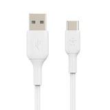 Belkin BoostCharge USB-A to USB-C 2M Cable |Universally compatible - White