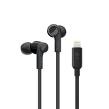 Belkin Rockstar Headphones with Lightning Connector|For Apple Devices - Black