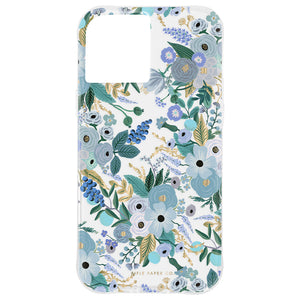Case-Mate Rifle Paper Case|For iPhone 12 Pro Max 6.7" Blue