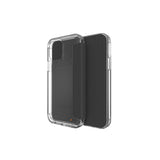 Gear4 D3O Wembley Flip Case|For iPhone 12/12 Pro 6.1" Clear
