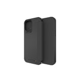 Gear4 D3O Wembley Flip Case|For iPhone 12 Pro Max 6.7" Black