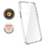 EFM Aspen Case Armour with D3O Crystalex|For iPhone 12/12 Pro 6.1" - Crystal Clear