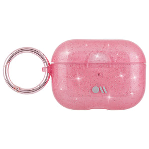 Case-Mate Sheer Crystal Hookups|For AirPods PRO - Blush/Pink Circular Ring