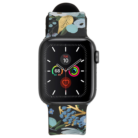 Case-Mate Rifle Paper Watch Band 38-40mm|For Apple Watch Series 1/2/3/4/5/6/SE - Garden Party Blue
