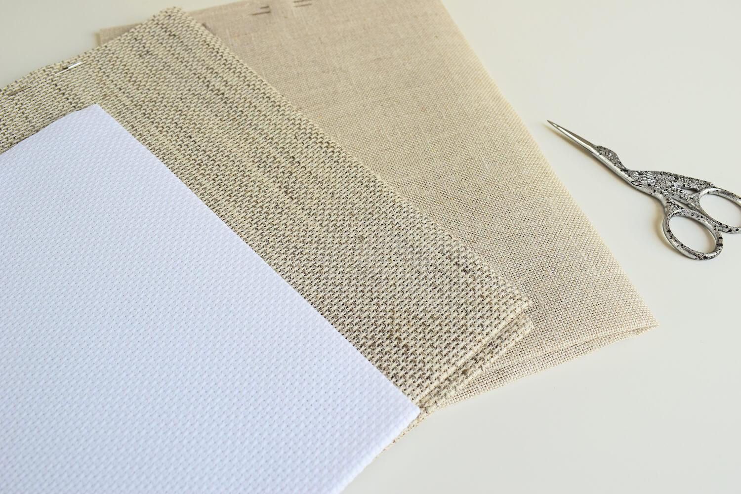 Types of cross stitch fabric