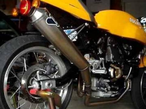 Termignoni Ducati Sport Classic Full Exhaust System Desmoheart
