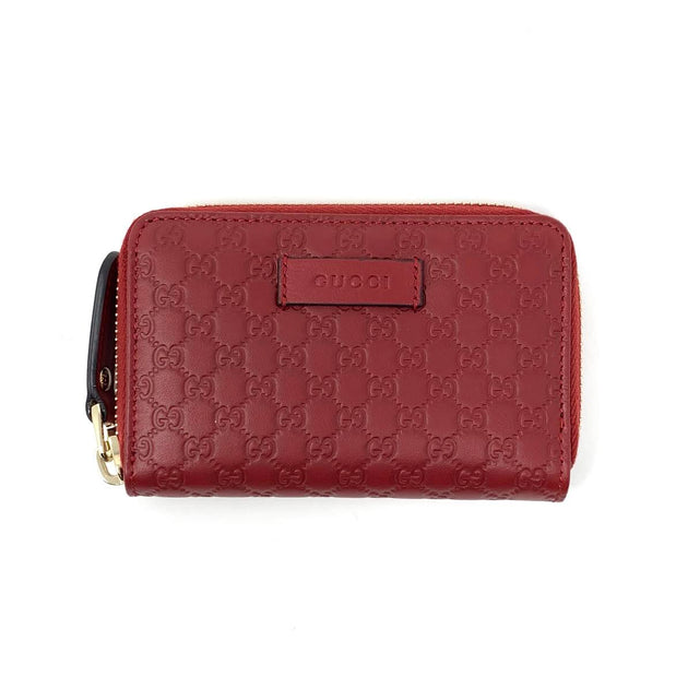 red wallet gucci