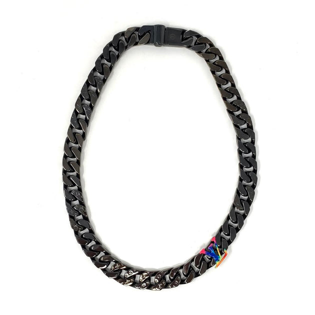 Alt det bedste Fremmed leder Louis Vuitton Chain LV Rainbow Necklace w/ Tags