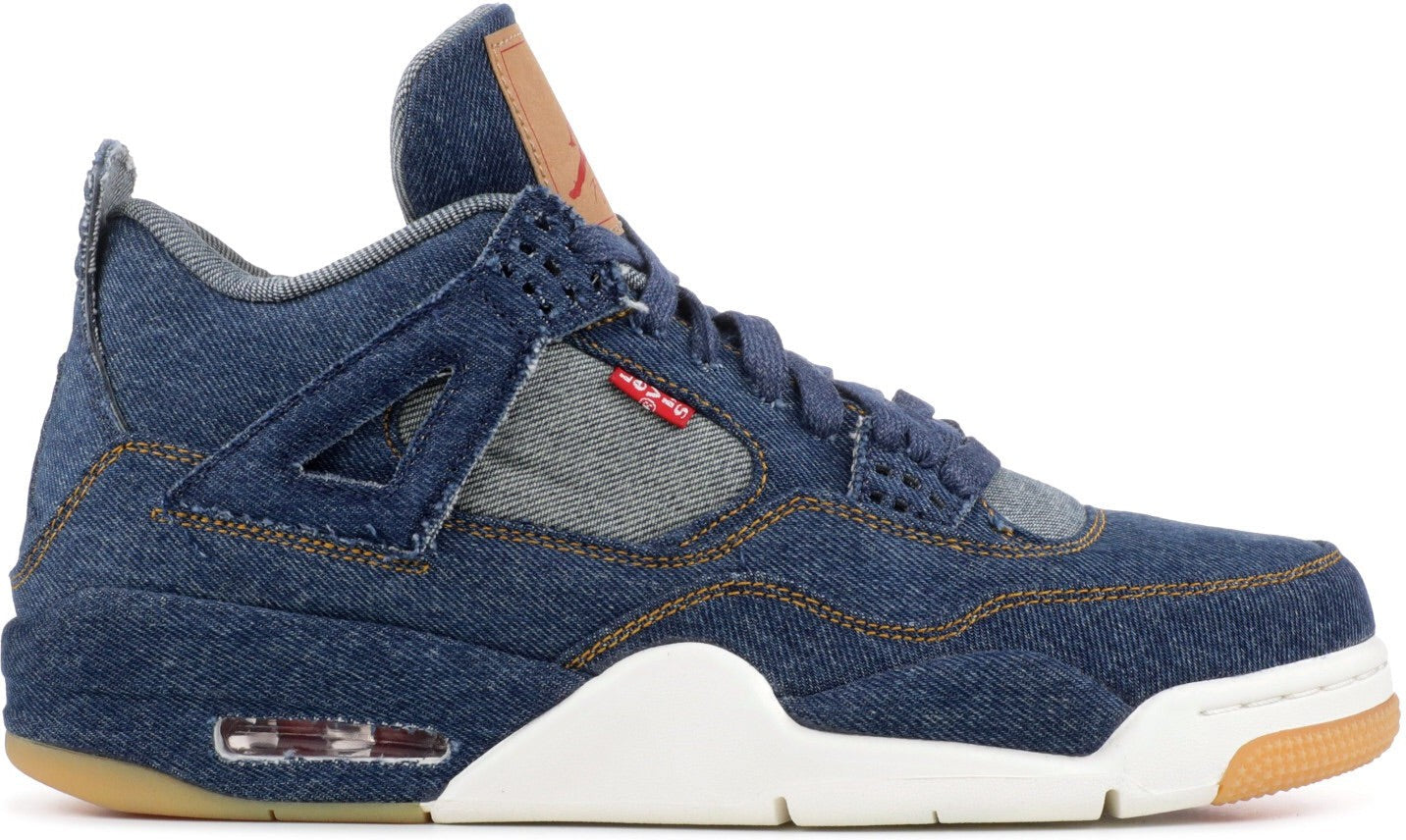 Levi's x Air Jordan 4 Retro 'Blue Denim 