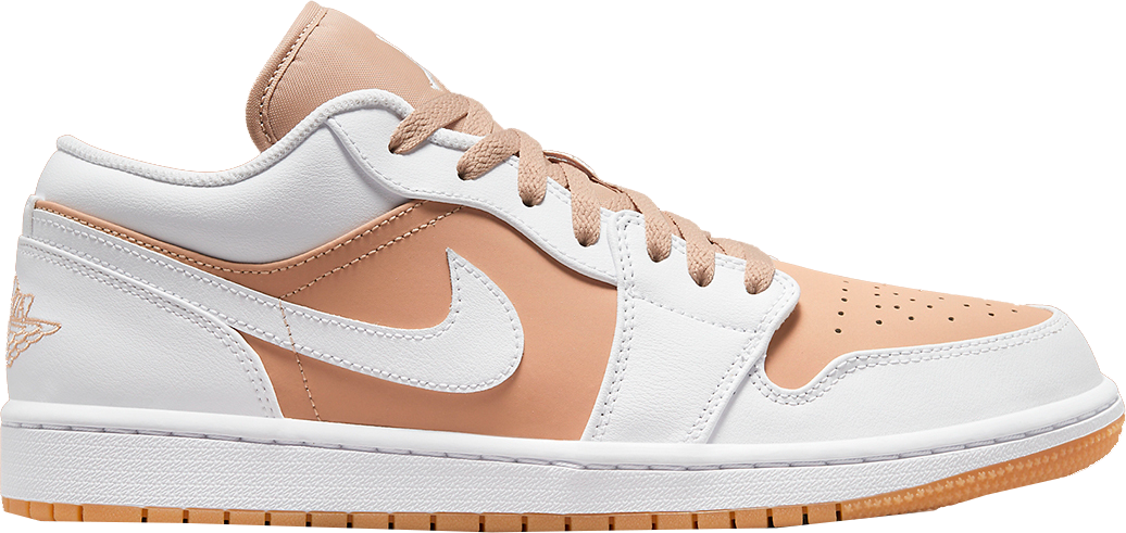 jordan 1 low tan white