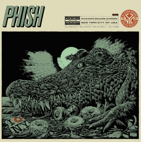 Phish MSG NYE Poster by Ken Taylor