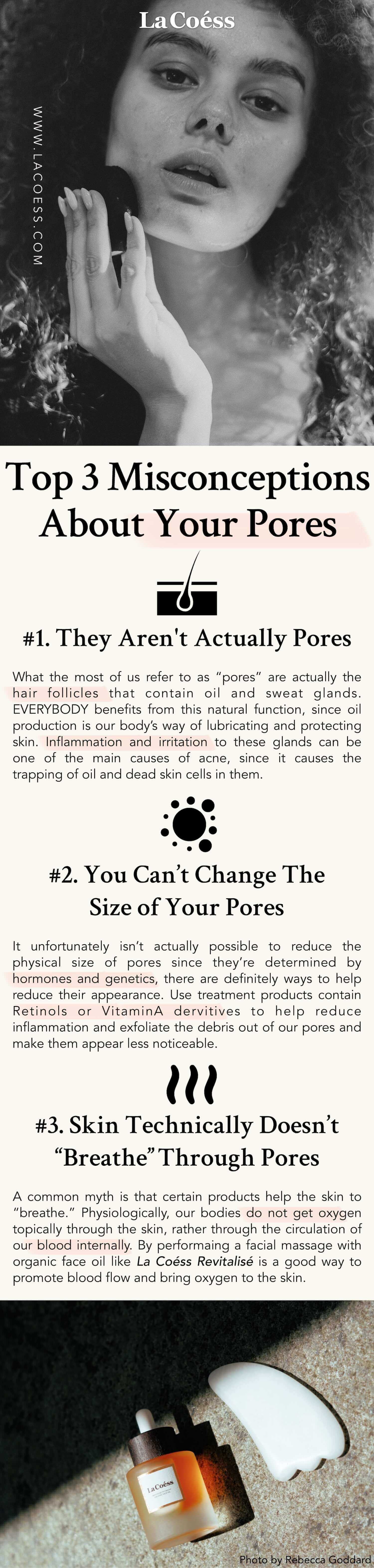 Top 3 Misconceptions About Your Pores