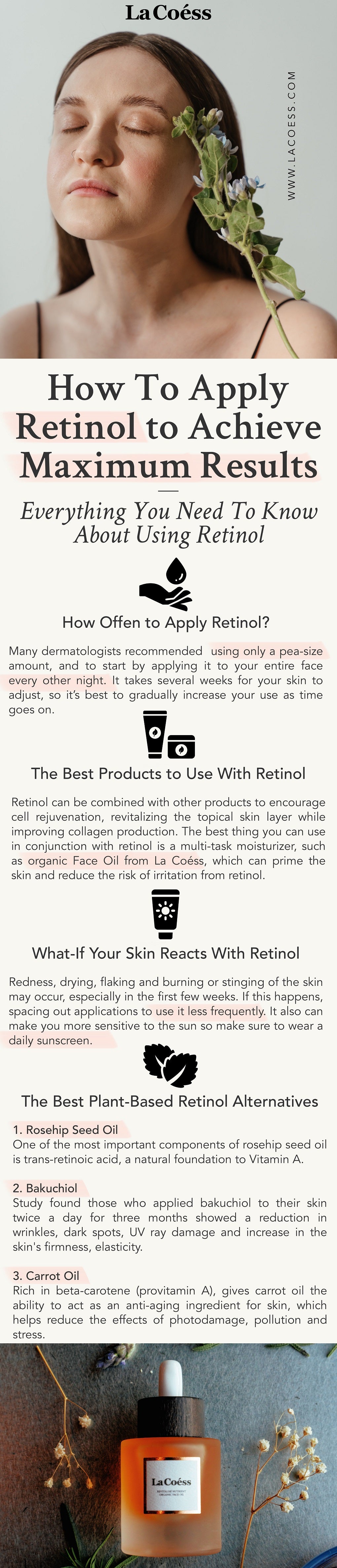 La Coéss Apply Retinol To Achieve Maximum Results