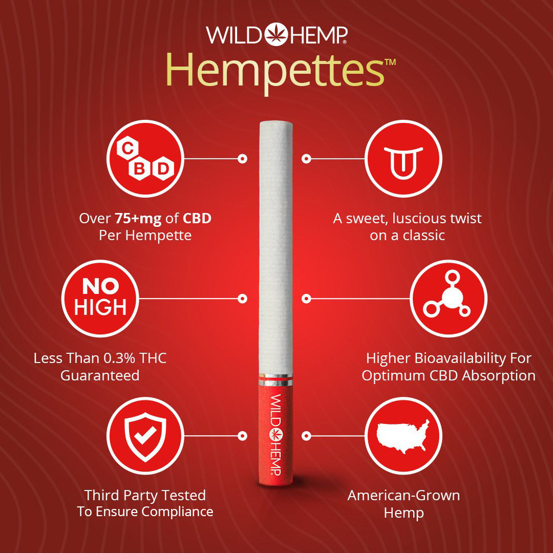 Hempettes - 'Sweet' Cigs For Sale – Wild Hemp®