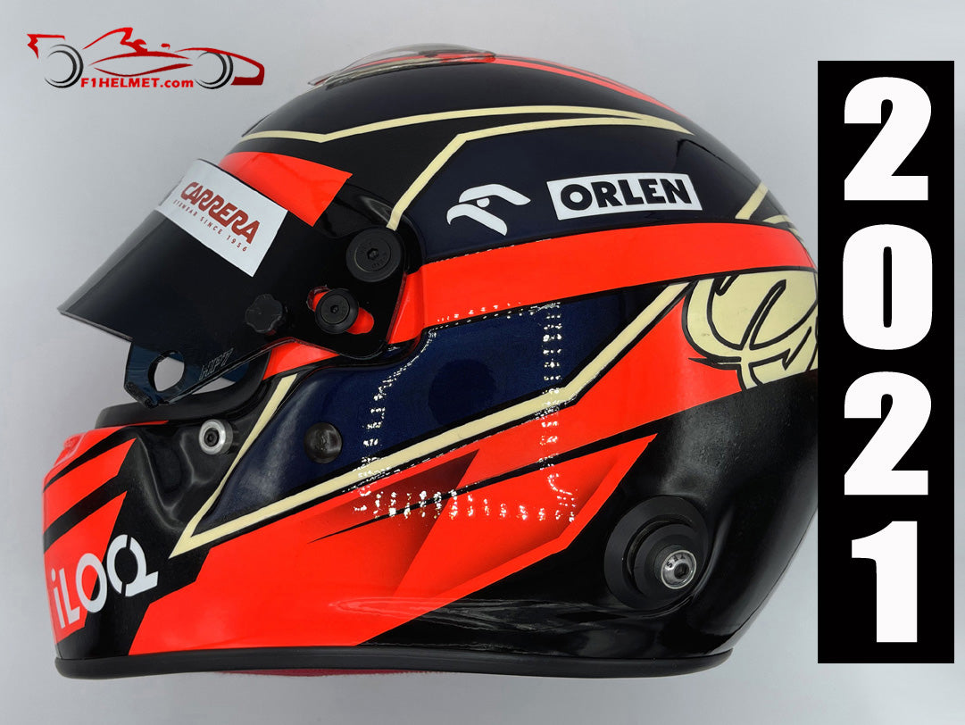 New 1/5 Spark Helmet Replica For 2019 Alfa Romeo F1 Team Kimi Raikkonen 5HF022 