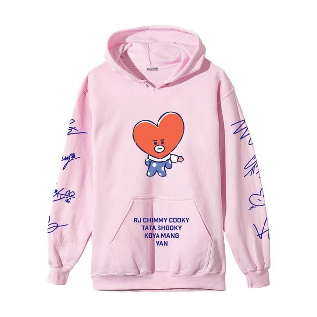 tata bt21 hoodie