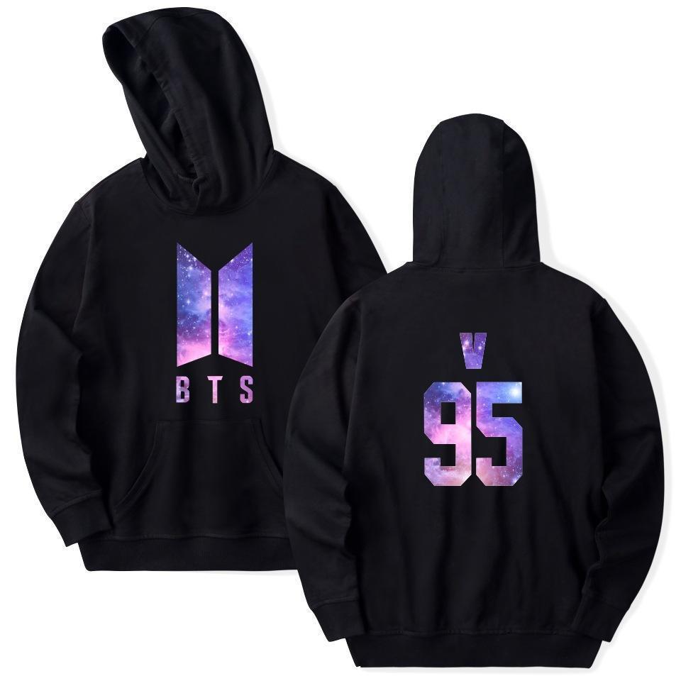 bts black hoodie