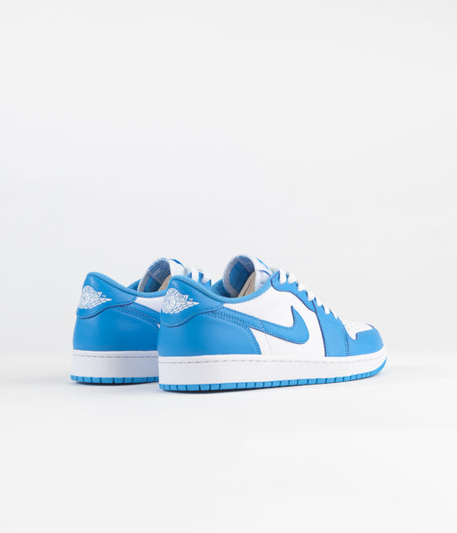 Nike SB x Air Jordan 1 Low UNC Shoes - Dark Powder Blue / Dark Powder