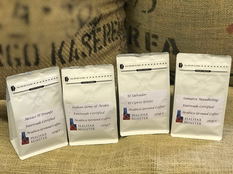 White Rose Coffee Roasters 250g Retail Coffee Packs