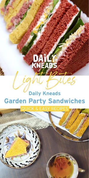Daily Kneads Garden Party Sandwiches Recipes and Inspiration Ideas