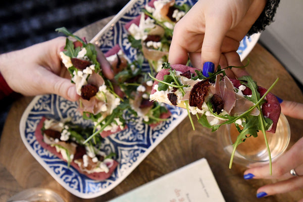 Sweet Beet Flatbread Recipe for a No Cooking, No Hassle approach.