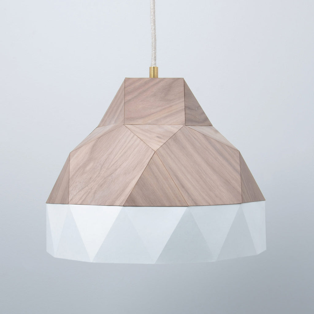 Lignum Fold Wood Lampshade