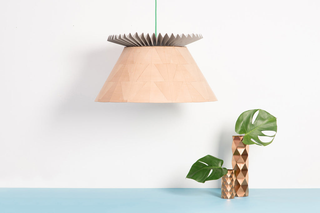 Timber Tailor wood pendant shade