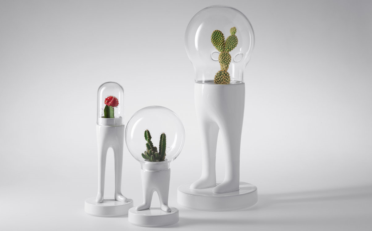 Fun indoor garden sculptures