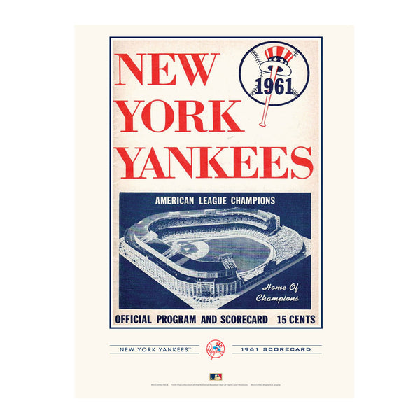 New York Y. 1956 Year Book Replica 12x16 Program Cover- Print