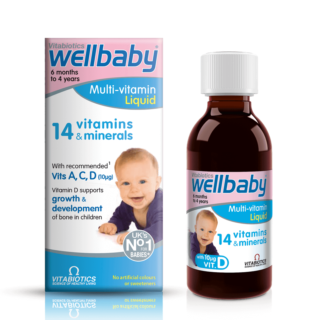 Blanco verzending Chronisch Wellbaby Multi Vitamin Liquid By Vitabiotics | Baby Vitamins