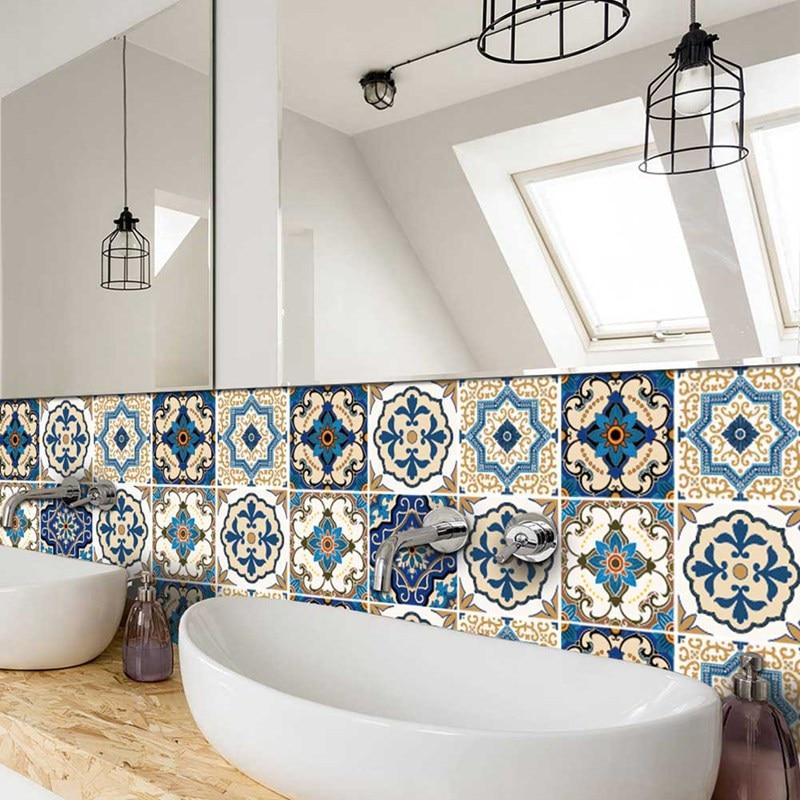 Moroccan Style Tile Decal Set Estilo Living