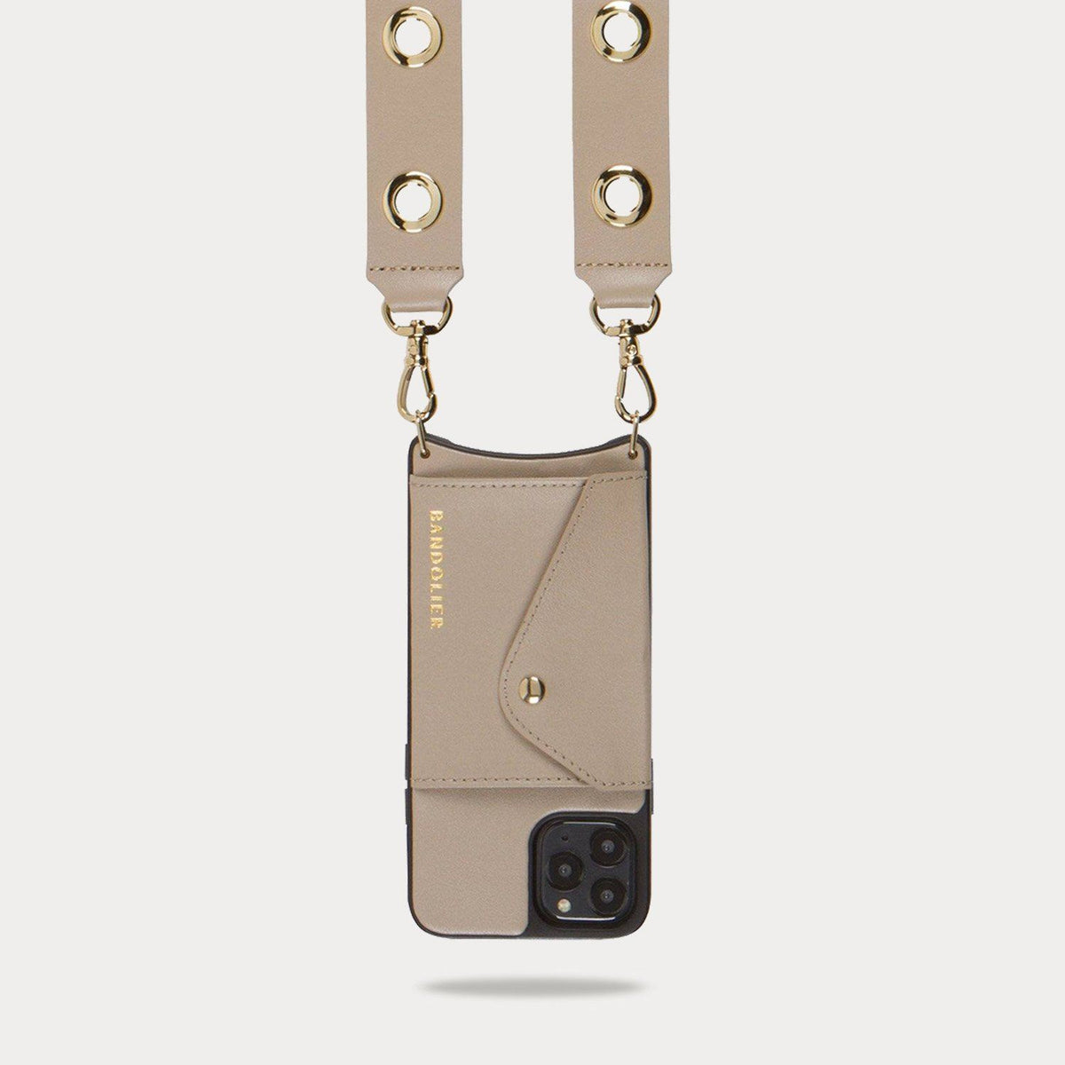 Emma Pebble Leather Crossbody Bandolier